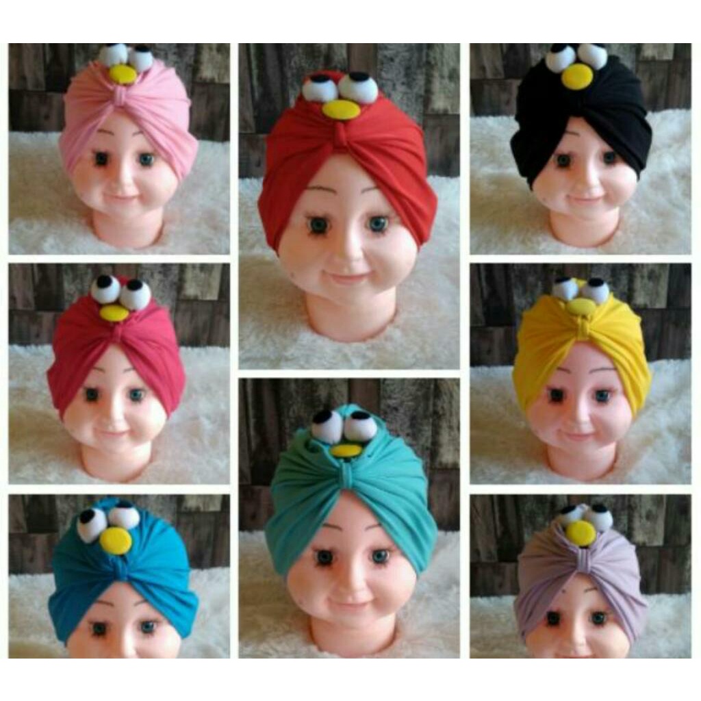 Turban anak elmo murah berkualitas