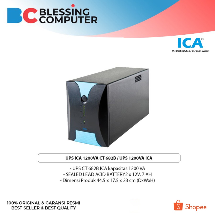 UPS ICA 1200VA CT 682B / UPS 1200VA ICA
