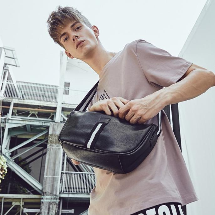 Tas Selempang Kulit Pria Tas Kulit Pria Tas Pria Tas Jalan Pria Martin