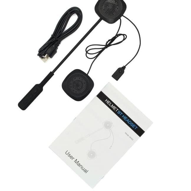 Headset Bluetooth Helm Wireless MH01 helmet by headset