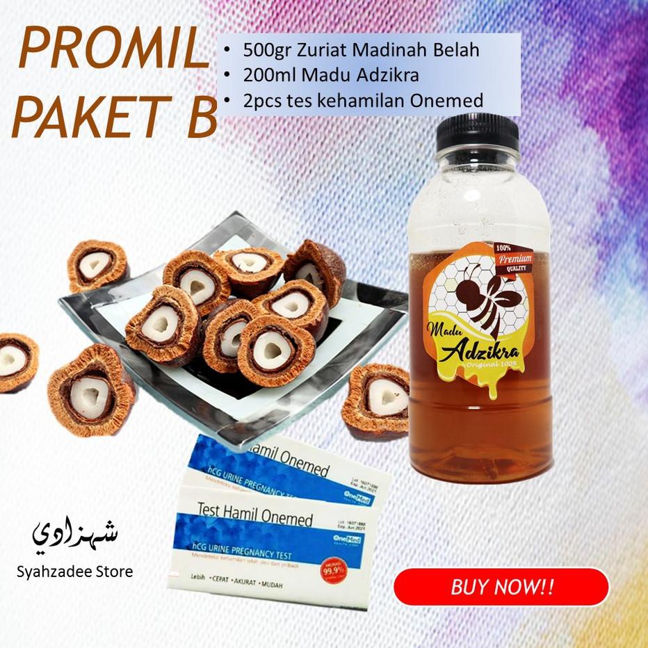 

い Promil Paket B (Zuriat belah 500gr, Madu Murni 200gr dan TP 2pcs) ピ