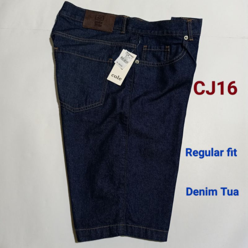 Celana Pendek Pria Jeans Merek COLE Original Branded Matahari