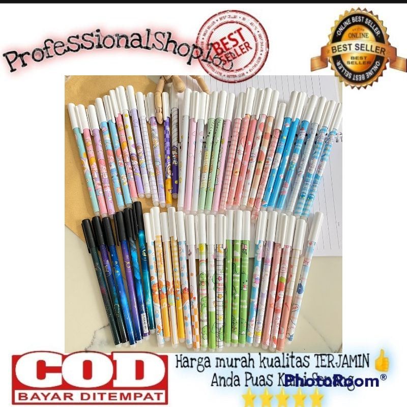 

PS - 12 pcs pulpen odemei bisa di hapus / pulpen erasable bolpen hapus lucu fancy eceran dan grosiran murah pulpen bisa apus