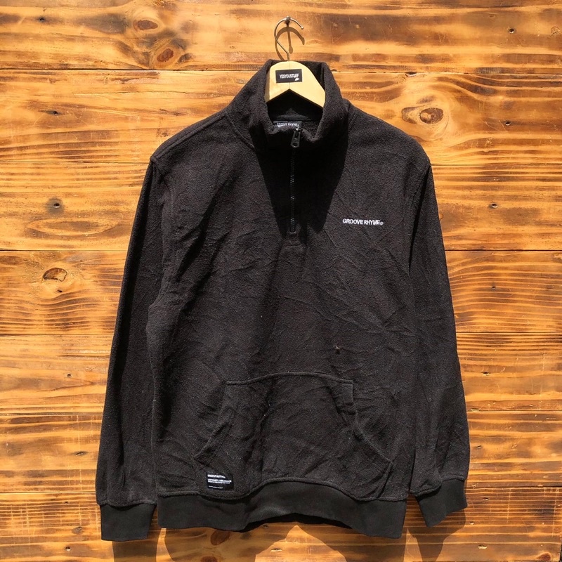 Jacket Fleece Halfzip Groove Rhyme CN-019 Second Original