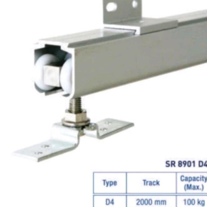 Rel Sliding Track Dekson Pintu Geser Aluminium Kayu 200 Cm D4 Sliding