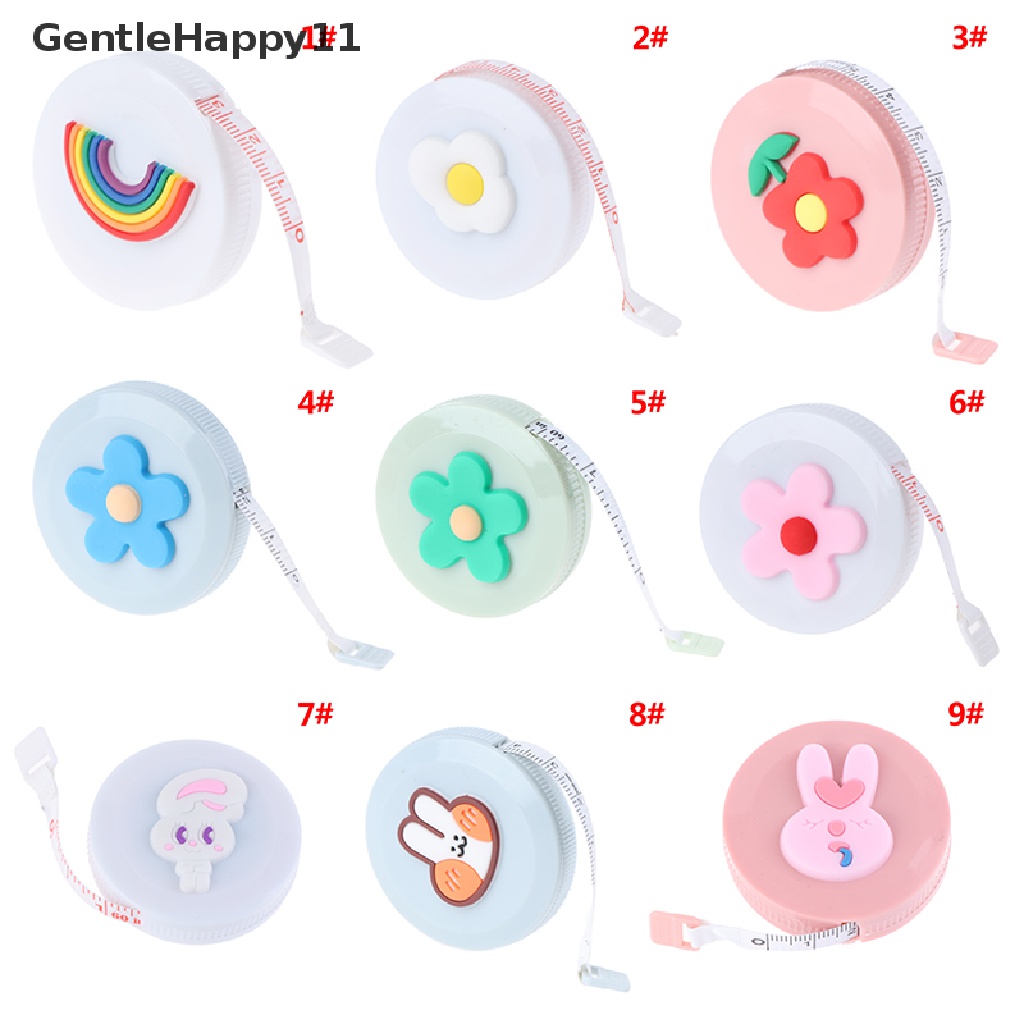 Gentlehappy Tape Measure Portable Retractable Ruler Penggaris Pengukur Tinggi Badan Anak id