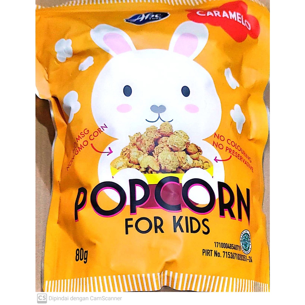 ABE FOOD POPCORN FOR KIDS SNACK ANAK | CEMILAN SEHAT JAGUNG CARAMEL GLUTEN FREE