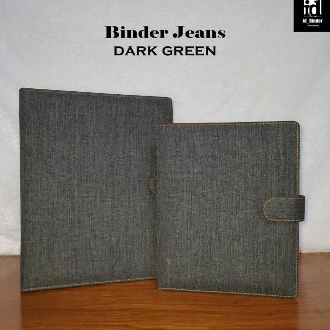 

BINDER LEVIS WARNA IJO ARMY A5 DAN B5