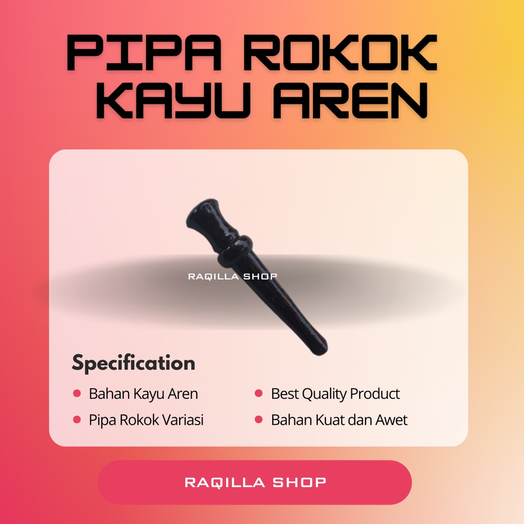 Once Pipa Rokok Kayu Aren