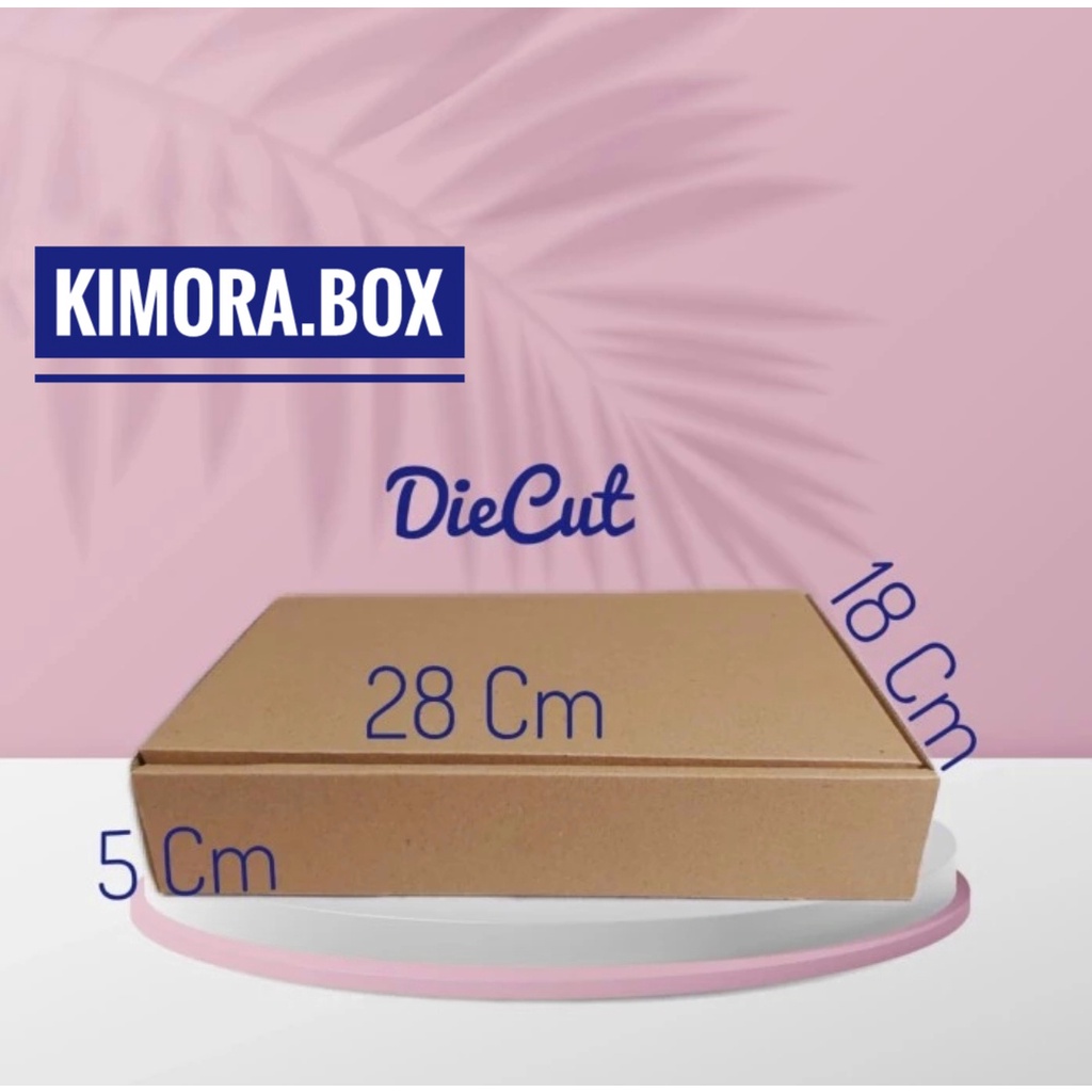 

KARDUS/KARTON/BOX UK. 28x18x5 CM...MODEL KARDUS PIZZA/DIE CUT