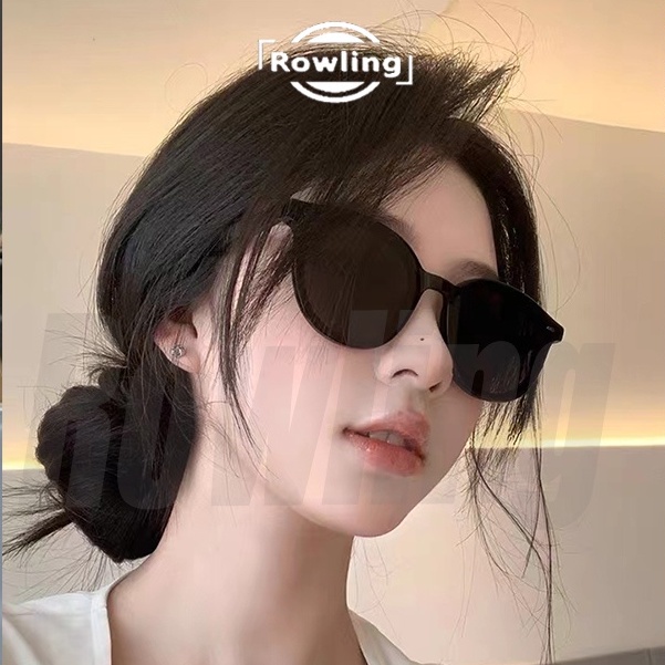 Rowling(ka-302)Kacamata Wanita Hitam  Pria  Anti Radiasi UV Fashion Sunglasses Eyewear Kacamata Kacamata Fashion