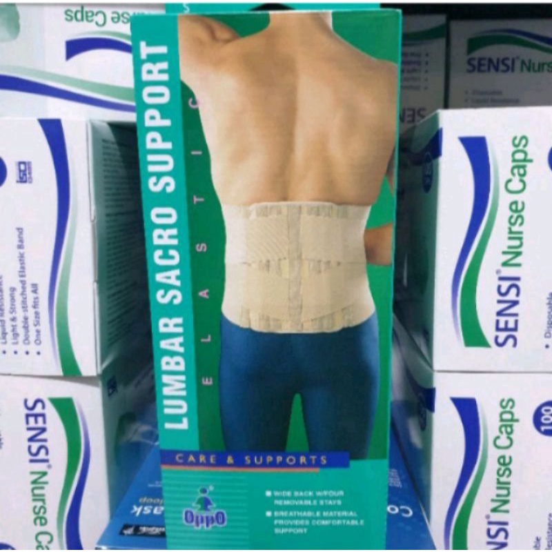 Korset Pria Oppo 2064 Lumbar Sacro Support / Korset Kesehatan Tulang Belakang