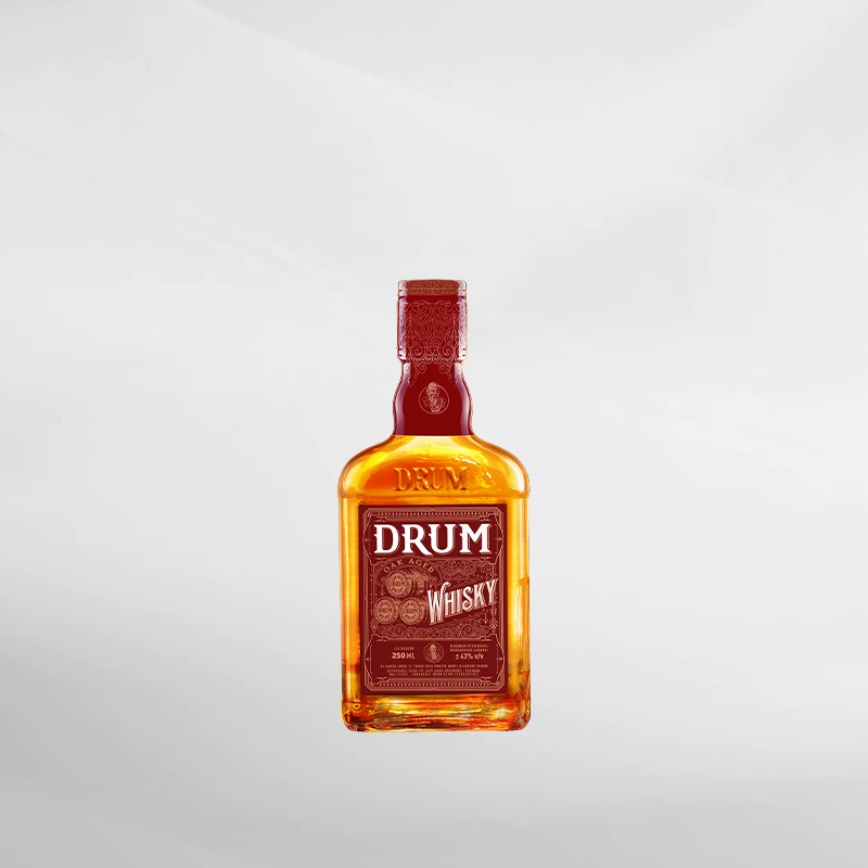 Drum Whisky RED 250 ml (Original &amp; Resmi By Vinyard )