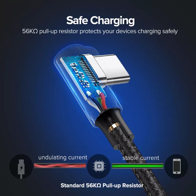 UGREEN Kabel Data MFI USB to Lightning Iphone Ipad 2.4A Fast Charging