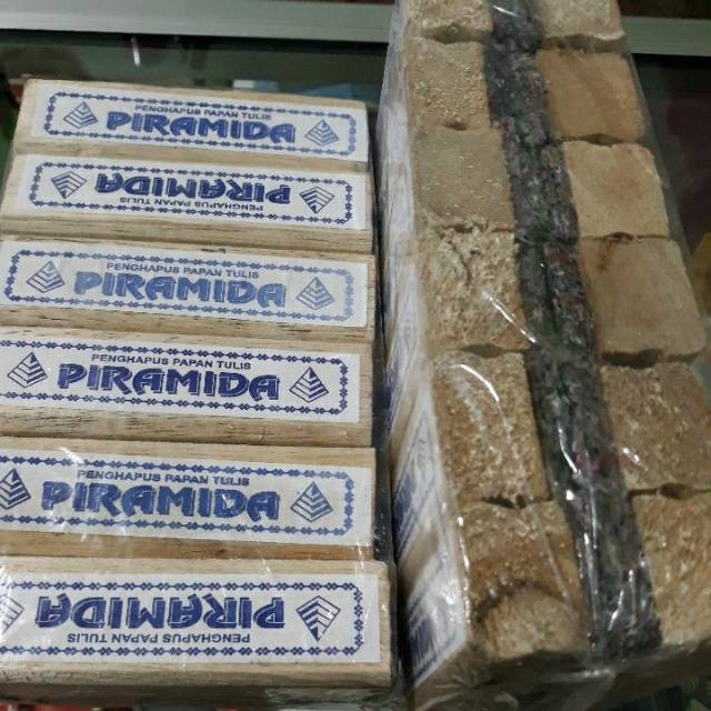 

Papan Ye196 Penghapus Kapur Tulis Papan Kayu Piramida 11Cm X 3Cm