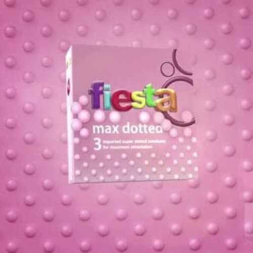 FIESTA Max Dotted 3's ~ Alat Kontrasepsi Pria..untuk Hubungan Pasutri   [HERBALStore]