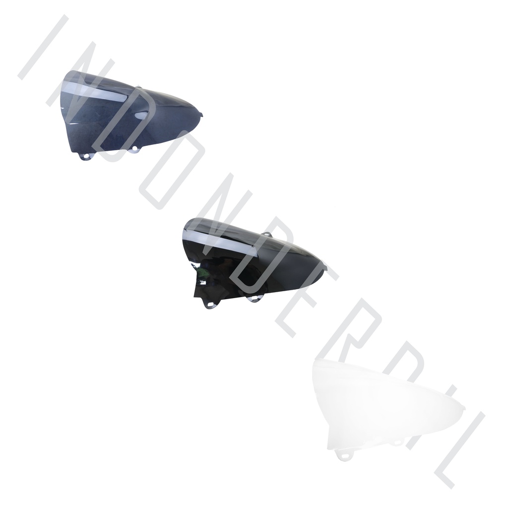 Visor-Windshield-Winsil-Winshild-Wind Shield-Sil-Shild R15-R 15 V3-V 3 Jenong Hitam-Bening-Riben