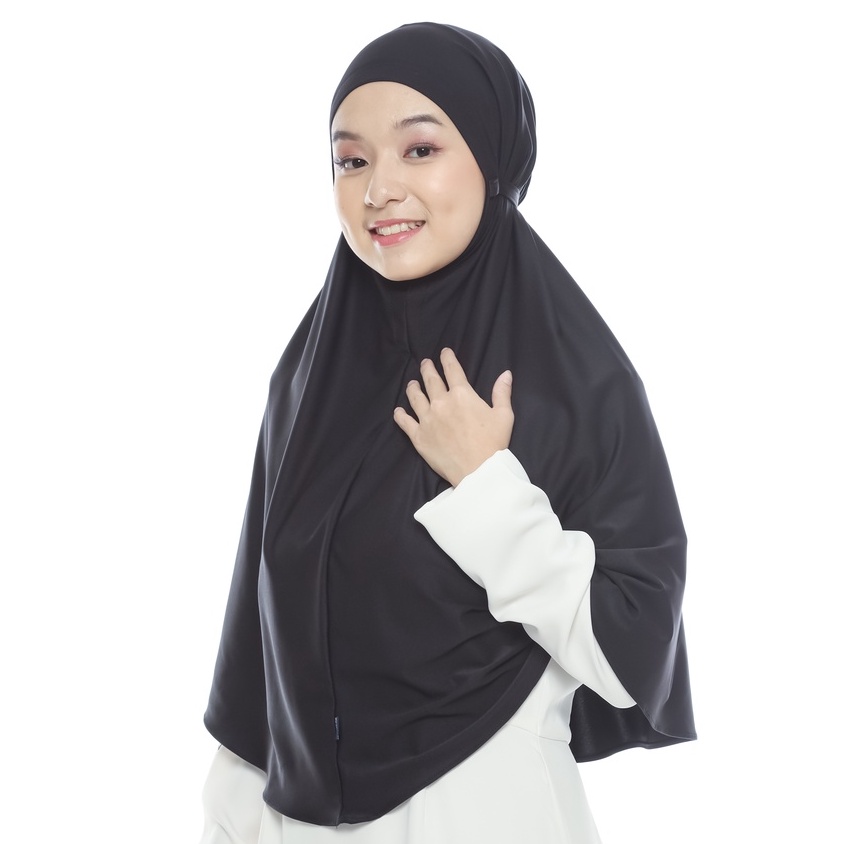 HIJAB BERGO NON PET/ HAMIDAH SIZE XL/BERGO INSTAN/JILBAB JERSY