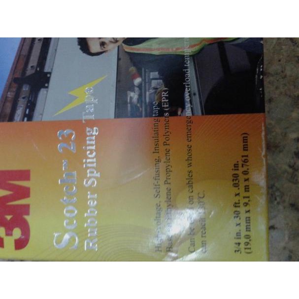 isolasi scot 23 3M/isolasi rubber/isolasi karet
