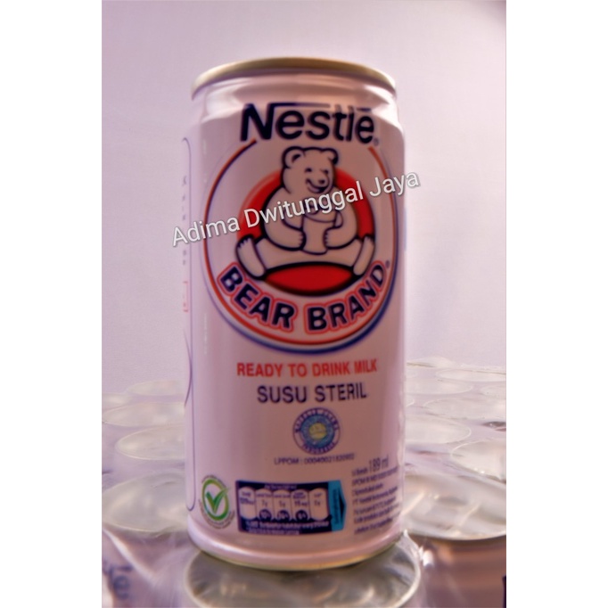 Nestle Bear Brand Milk / Susu Beruang 30x189ml - Karton