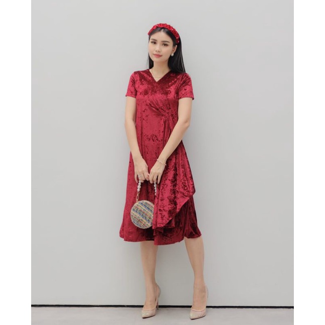 DRESS WANITA - TWILLY VELVET DRESS