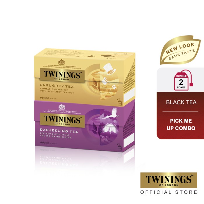 

[PAKET BUNDLE] TWININGS TEH HITAM BERGAMOT EARL GREY DAN DARJEELING