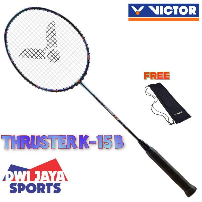 Raket Badminton Victor Thruster K | TK-15 B  (4U) Original