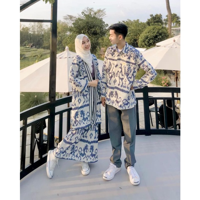 MADAM WHITE NTT - BAJU TENUN KONDANGAN - BAJU TENUN COUPLE - TENUN COUPLE