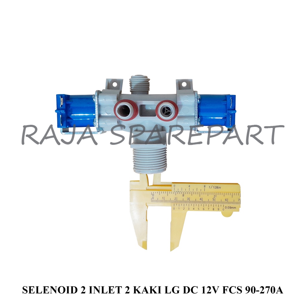 Selenoid / Water Inlet Mesin Cuci LG INLET DOUBLE FCS 90-270A (DC 12V)