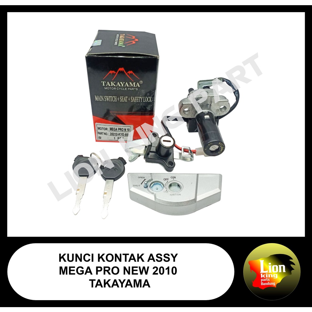 KUNCI KONTAK ASSY MEGA PRO MEGAPRO NEW 2010 TAKAYAMA