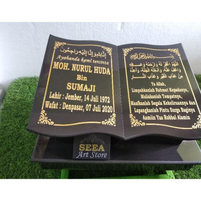 JW BATU NISAN MAKAM MAESAN BUKU DUDUKAN FULL GRANIT TILE + PACKING SDF6654DFI