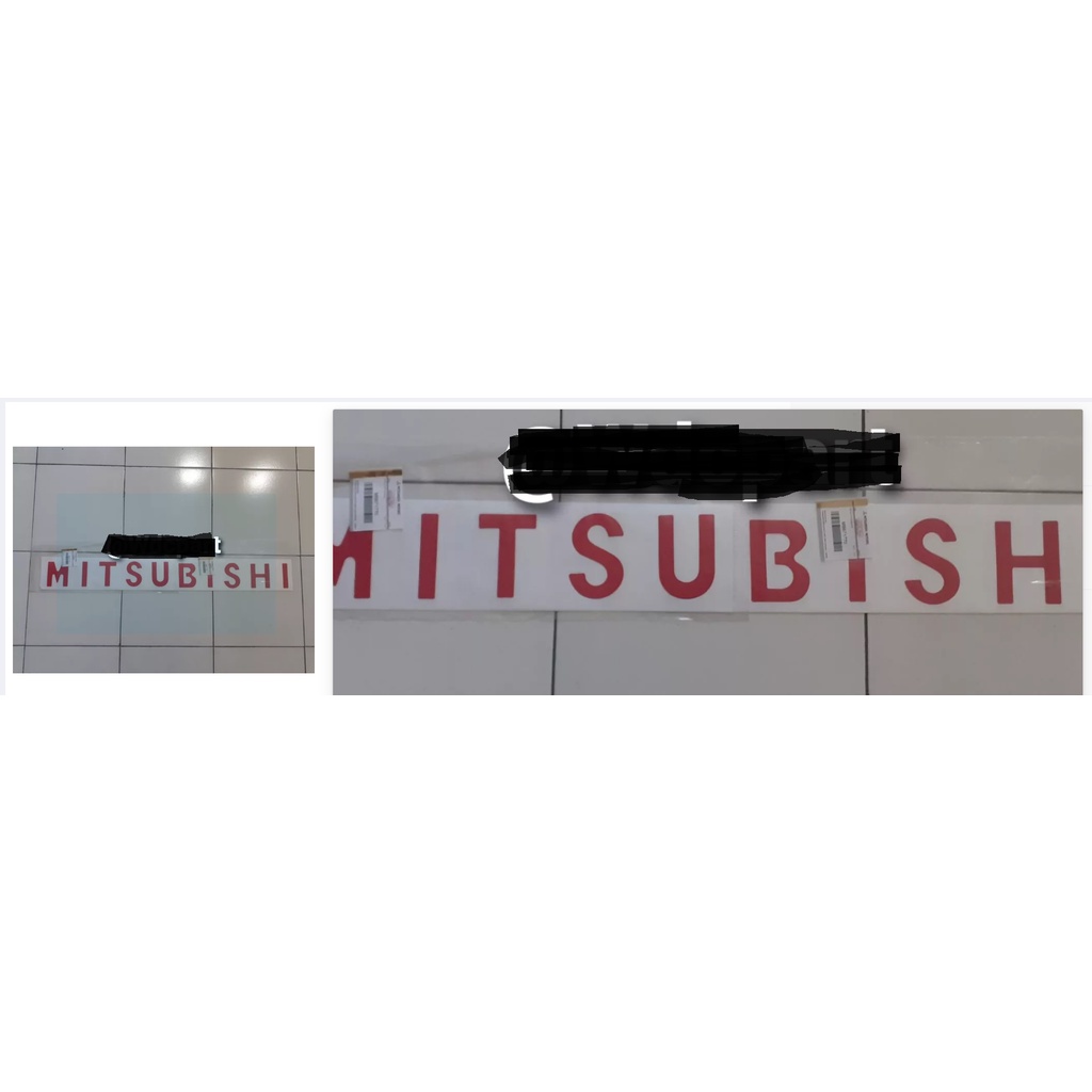 STIKER / STICKER MITSUBISHI MERAH T120SS ORIGINAL