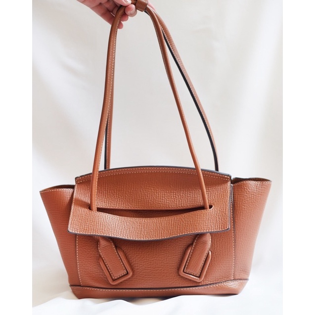 SALE B0teGA VENETTA BV ARCO BROWN MIRROR 1:1 - NEW