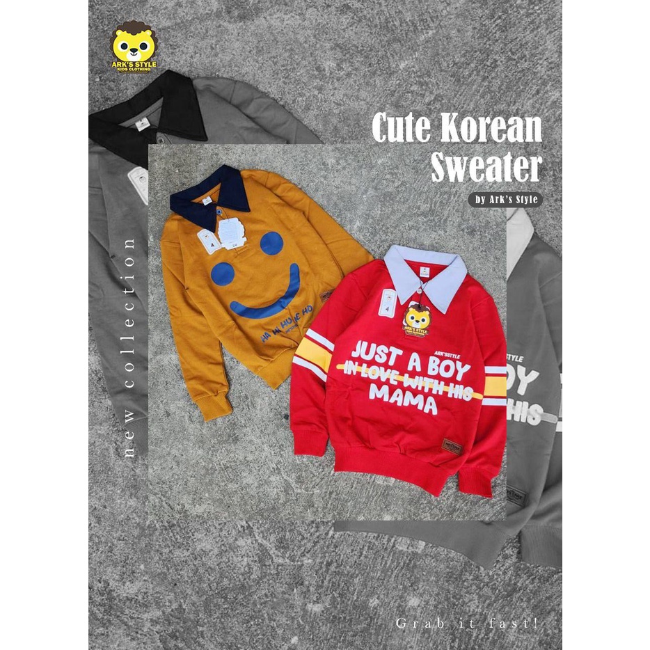 Cute Korean Sweater by arks style