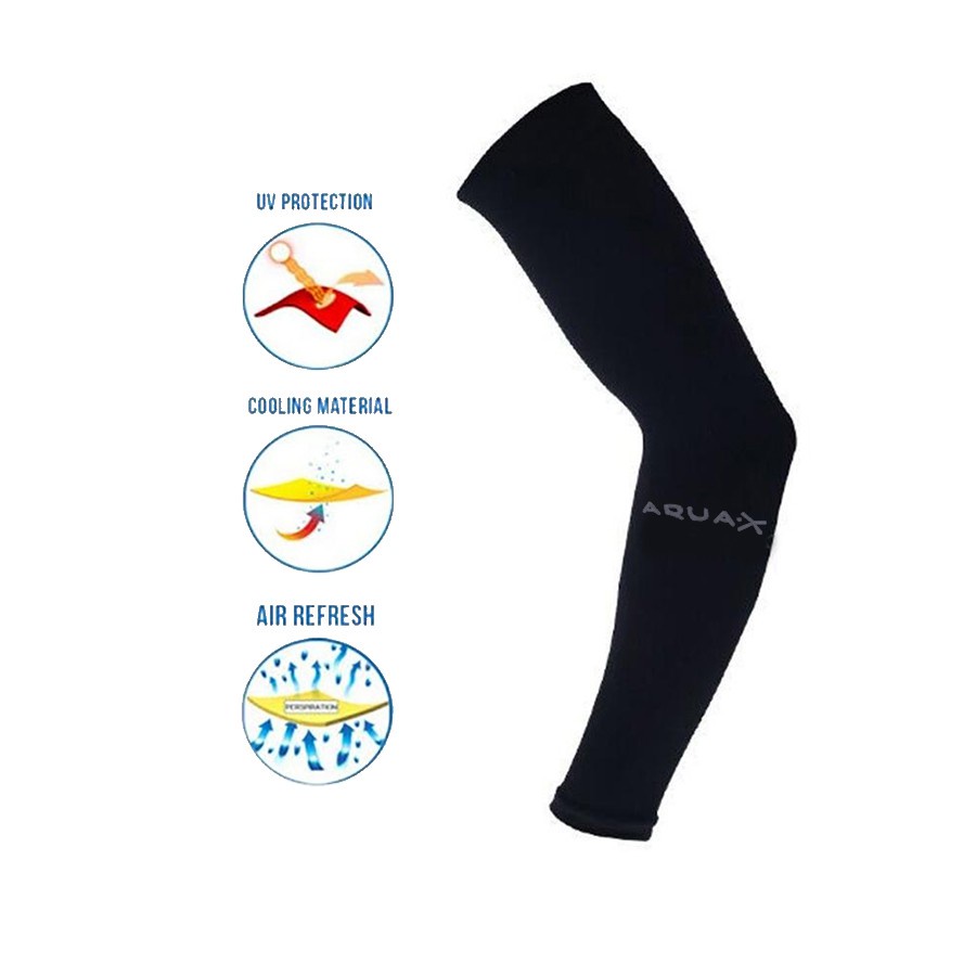 IKILOSHOP Sarung Lengan Tangan Anti Panas UV AQUA X Lari Sepeda Sport Protection