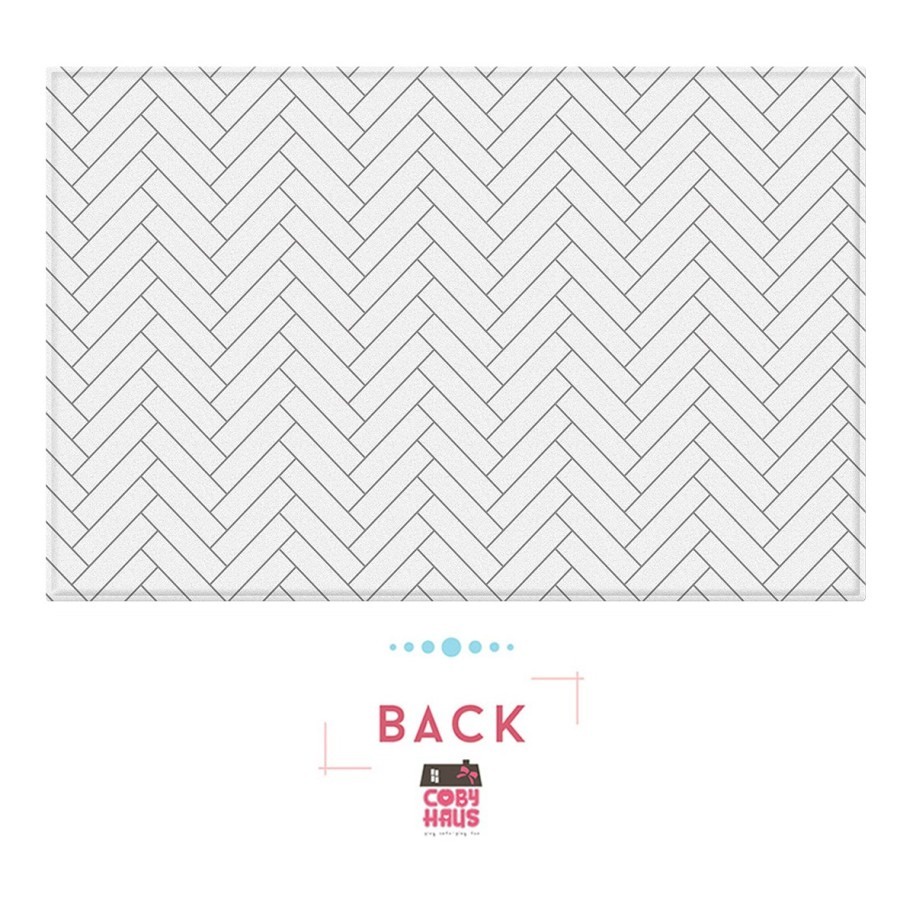 Coby Haus Pure Soft Mat - Traveling + Urban Herringbone (M)