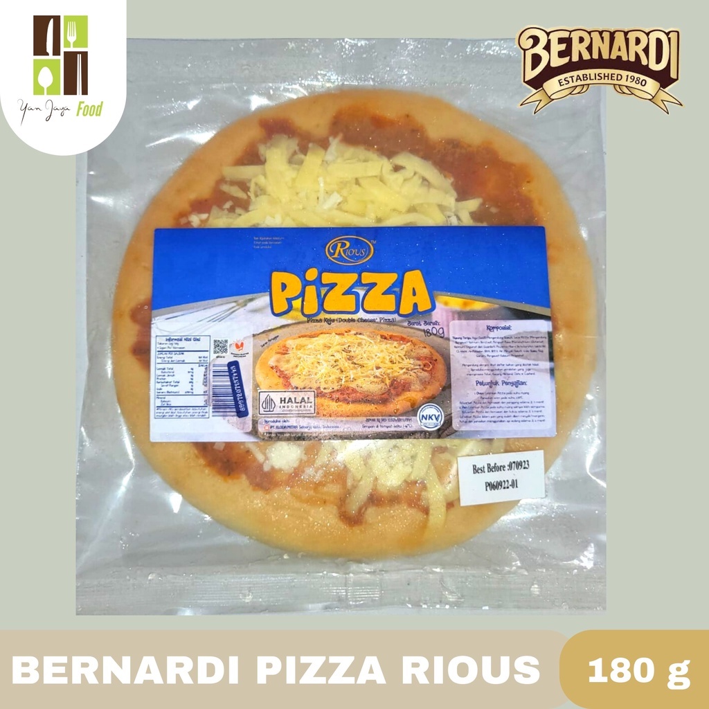 Pizza Rious Bernardi 180gr