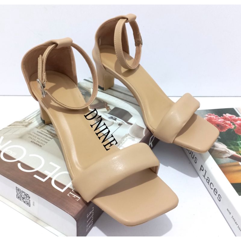 NIRRINA NR 02 Heels sandal slop tali 5cm