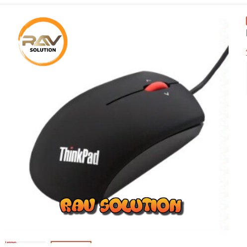 Mouse gaming Lenovo Thinkpad original kable optical usb mogouo+mousepad PROMO /Mouse mogouo-Hitam / Lenovo Thinkpad mouse mogouo  - RAV SOLUTION