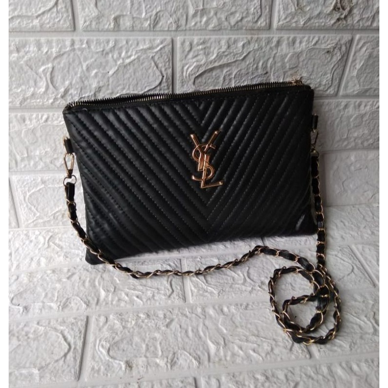 Tas wanita slingbag YSL / Handbag Hitam