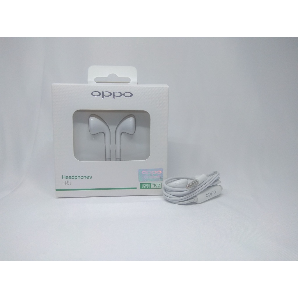 Headset Oppo Original Headset Oppo F9 F7 F5 F3 F3plus F1plus F1s A71 A83 A37 A7 A3s R9