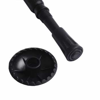 Tongkat Pendaki Gunung /  Tongkat Hiking Trekking Telescopic 4 Section / Tongkat Stick Alat Bantu Daki Mendaki Gunung Trekking Pole Alpenstocks Climbing Hiking Tool Tongkat Pendakian Walking Stick Stik / Tongkat Outdoor Trekking Pole Anti Shock Lurus