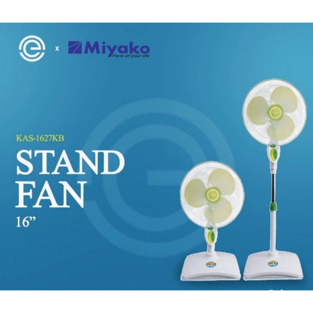 Miyako Desk Fan &amp; Stand Fan KAS-1627 KB pl