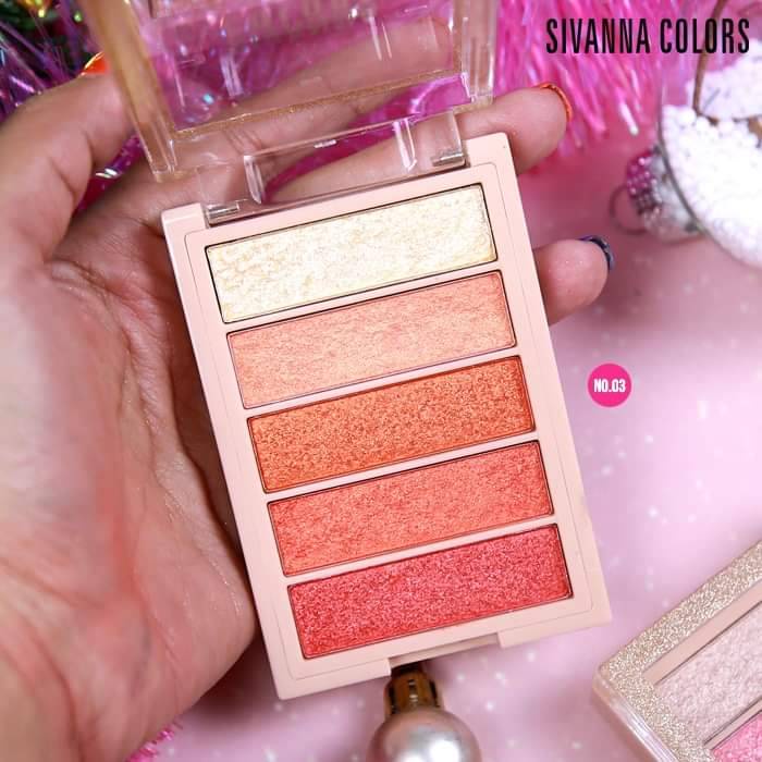 [TERMURAH] Sivanna Colors Shimmer Rich Eyeshadow HF5034 | Browit.id