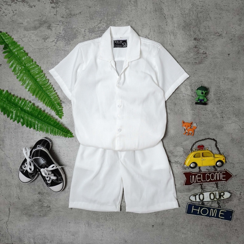 Mokokomo Stelan Anak Unisex Dido pendek Fashion Anak Terbaru