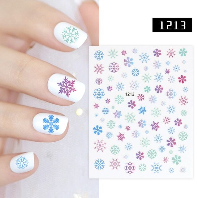 Nail Art Sticker CHRISTMAS Stiker Kuku Natal