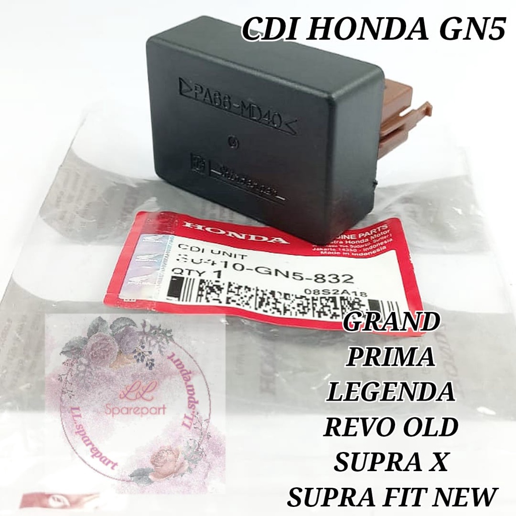 CDI UNIT ORI HONDA GN5 KUALITAS ASLI ORIGINAL HONDA GRAND LEGENDA PRIMA SUPRA X SUPRA FIT NEW REVO L