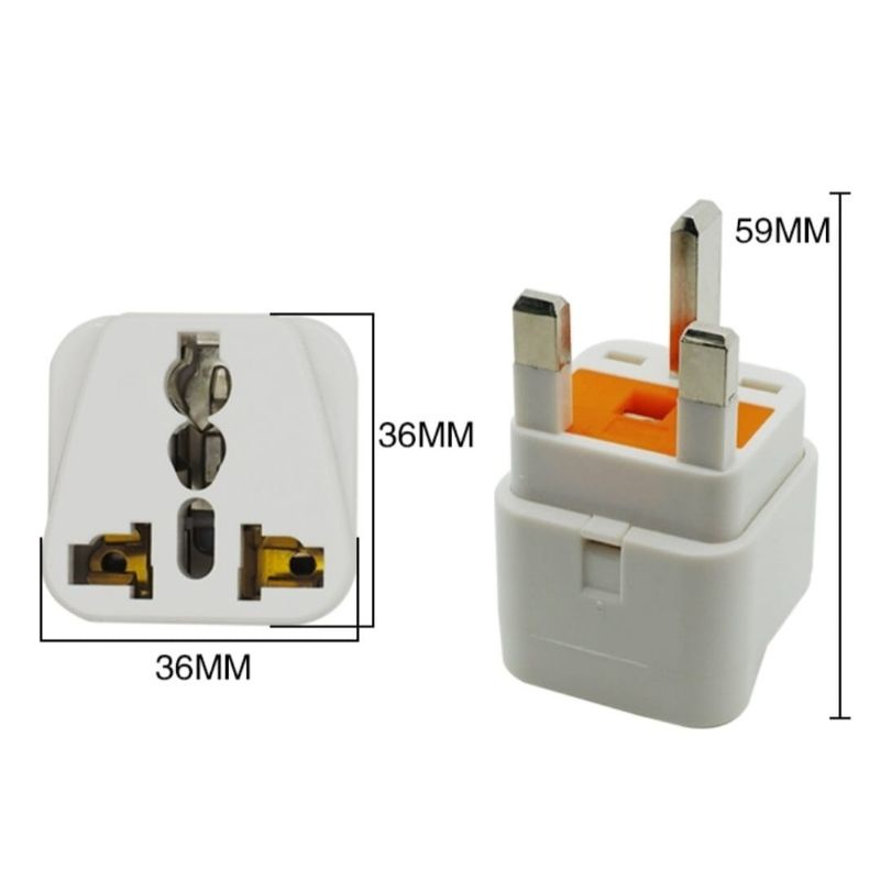 Universal Travel Adaptor 3 kaki konverter adapter Over Steker colokan