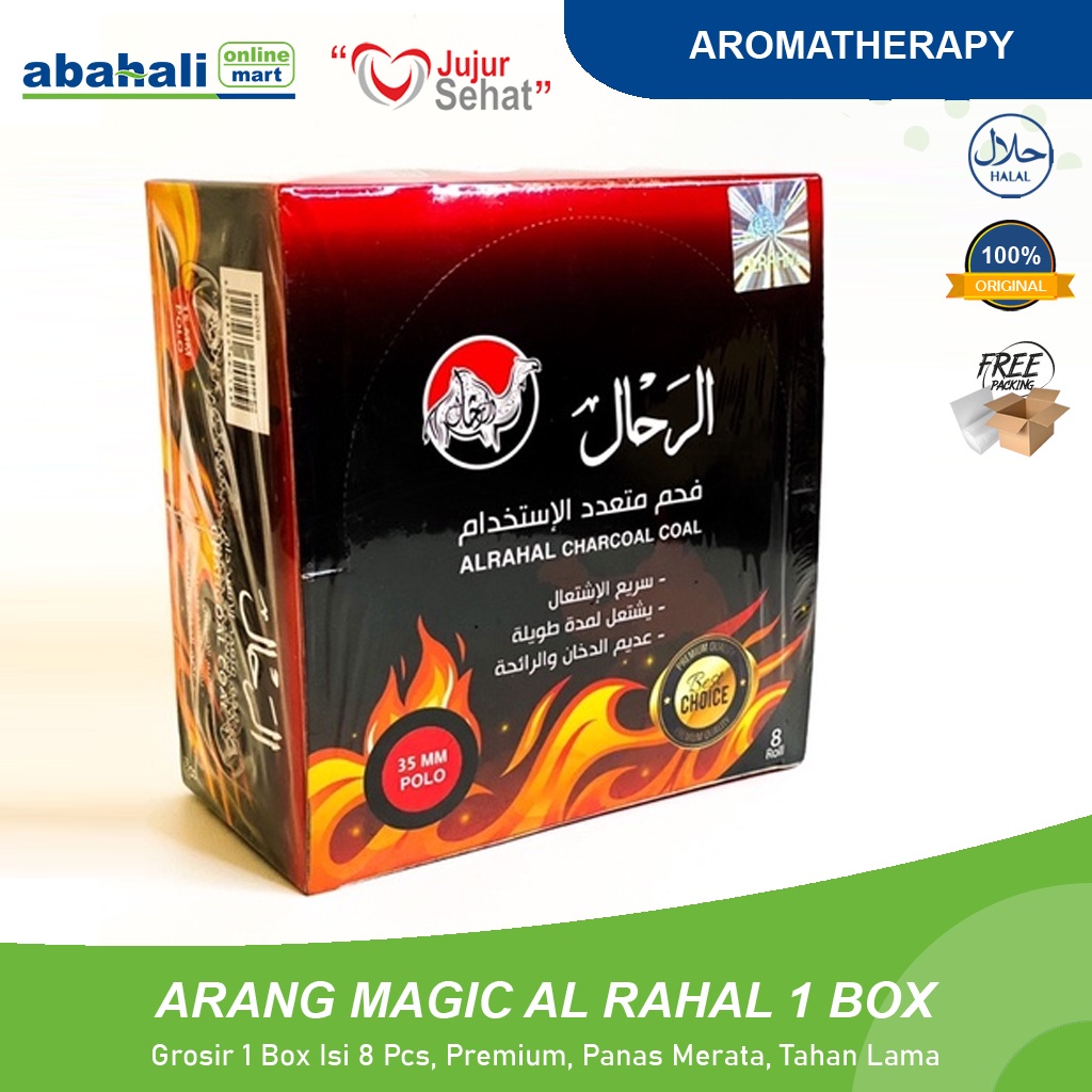 Jual Box Pcs Arang Magic Al Rahal Charco Thunder Lite Biji Lebih Bagus Awet Charcoal