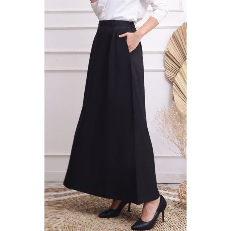 Rok Kerja A line super jumbo size S - L10 Premium Quality